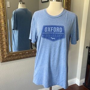 Oxford Pale Blue Oxford Mississippi Graphic Tee